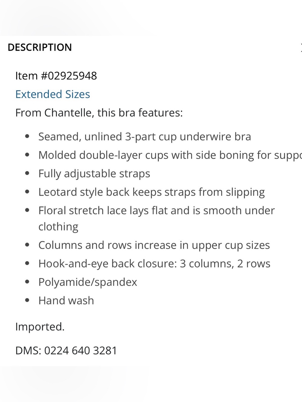 Chantelle Rive Gauche Beige Bra MSRP $94 Rose 32DDDD Top of the line! NWT’S! - Picture 6 of 10
